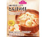 豚汁の具☞野菜色々･白菜チキンラーメン作り方1写真