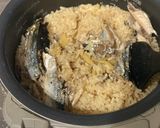 サンマ炊き込みご飯　締めは出汁茶漬け作り方6写真