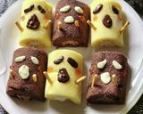 ハロウィンに♪ロールケーキでモンスター♪作り方7写真