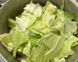 小松菜とキャベツの煮浸し作り方3写真