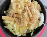 ストウブでほったらかし！白菜のくた煮作り方2写真