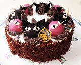 黒猫のカップケーキデコレーションアイデア作り方20写真
