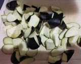 鶏むね肉とナスのケチャップ炒め作り方1写真