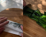 ほうれん草と卵の 胡麻マヨサラダ作り方2写真