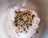 パリおにぎり★富士山のわさびふりかけ作り方1写真