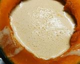 丸ごとカボチャのチーズケーキ作り方9写真