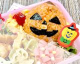 幼稚園ハロウィン弁当作り方1写真
