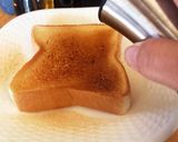 胡麻香るお醤油トースト マーガリンレス作り方3写真