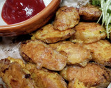 魚肉ソーセージと竹輪のピカタ風♡作り方8写真