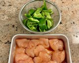 【楽めし】鶏胸肉とピーマンの醤油マヨ炒め作り方1写真