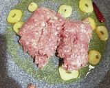 鶏挽き肉と小松菜のパスタ、ビネガー風味作り方4写真