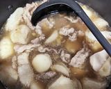あったまろ〜♡里芋と牛肉の生姜スープ煮作り方4写真