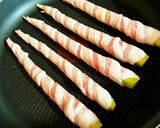 秋の筍☆四方竹の豚バラ肉巻き♪作り方2写真
