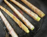 秋の筍☆四方竹の豚バラ肉巻き♪作り方4写真