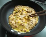 納豆inスクランブルエッグ♪♪作り方3写真