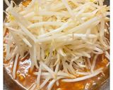 もやしとひき肉のピリ辛餡掛け💗作り方6写真