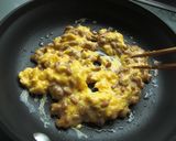納豆inスクランブルエッグ♪♪作り方4写真