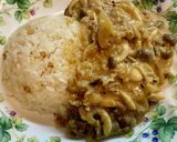 家にあるもので手軽に♬ビーフストロガノフ作り方8写真