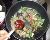 焼き豆腐の肉味噌かけ♪潤い不足に簡単薬膳作り方5写真