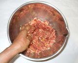 肉団子と蓮根牛蒡人参の煮物♪皮膚病に簡単作り方3写真