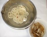肉団子と蓮根牛蒡人参の煮物♪皮膚病に簡単作り方5写真
