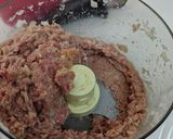 玉ねぎとしめじの煮込みハンバーグ作り方1写真