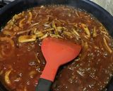 玉ねぎとしめじの煮込みハンバーグ作り方5写真