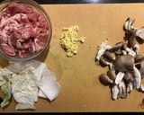 Porky Napa Noodles作り方1写真
