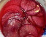 かんたん酢で紫大根の甘酢漬け作り方3写真