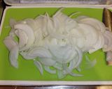 たっぷり三つ葉のかき玉親子丼作り方1写真