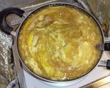 たっぷり三つ葉のかき玉親子丼作り方8写真
