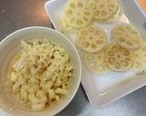 高野豆腐をつなぎに◎れんこん豚ハンバーグ作り方2写真