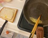 ハム卵チーズトースト☆作り方7写真