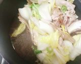 白菜と豚肉のあんかけ丼★舞茸入り★ランチ作り方2写真