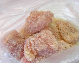 ✿鶏肉のガーリックチーズパン粉焼き✿作り方3写真