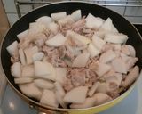 豚バラと大根の金平♪作り方4写真