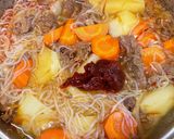 韓国風♡ピリ辛肉じゃが♪作り方6写真