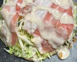 フライパンで広島風お好み焼き作り方4写真