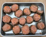 【大崎市】しいたけの肉詰め【栄養満点】作り方2写真