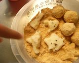レンジで簡単！翌日ももちもちおから団子♪作り方7写真