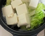 白菜と豆腐だけ湯豆腐！作り方2写真