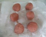 お花見に♪米粉でもっちりよもぎ桜あんぱん作り方12写真