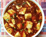 絹ごし豆腐と豚バラ肉の麻婆豆腐♪作り方2写真