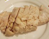 簡単！炊飯器で鶏胸肉のサラダチキン作り方4写真