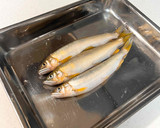 鮎（あゆ）の唐揚げ梅肉ソース～魚の駅生地作り方2写真