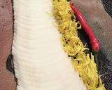 甘酢大根と甘酢食用菊作り方5写真