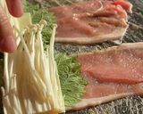 大葉えのきチーズの甘うま豚巻き作り方2写真