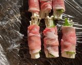 大葉えのきチーズの甘うま豚巻き作り方3写真