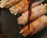 大葉えのきチーズの甘うま豚巻き作り方6写真