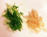 ☆ごまさば風☆ネギとイナダお刺身☆作り方1写真